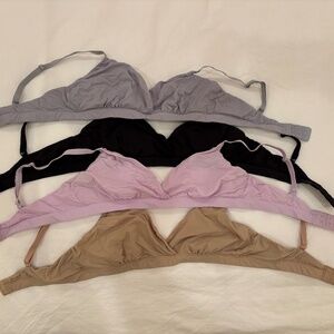 SKIMS Multi Pack Crossover Bralettes in Medium